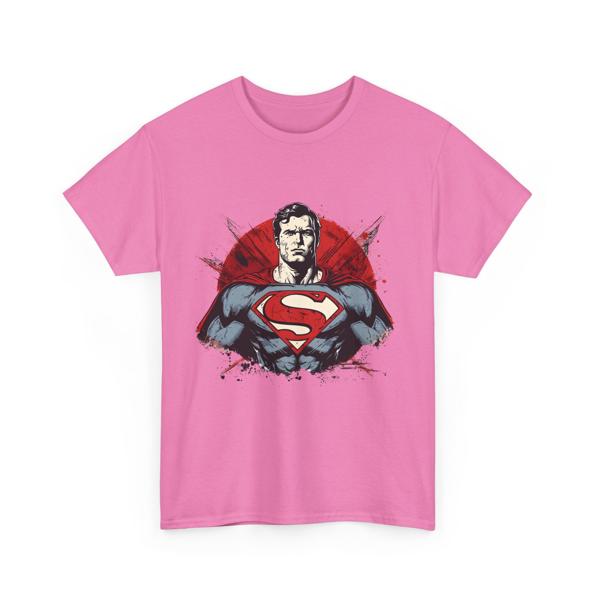 Superhero Superman Unisex Heavy Cotton Tee