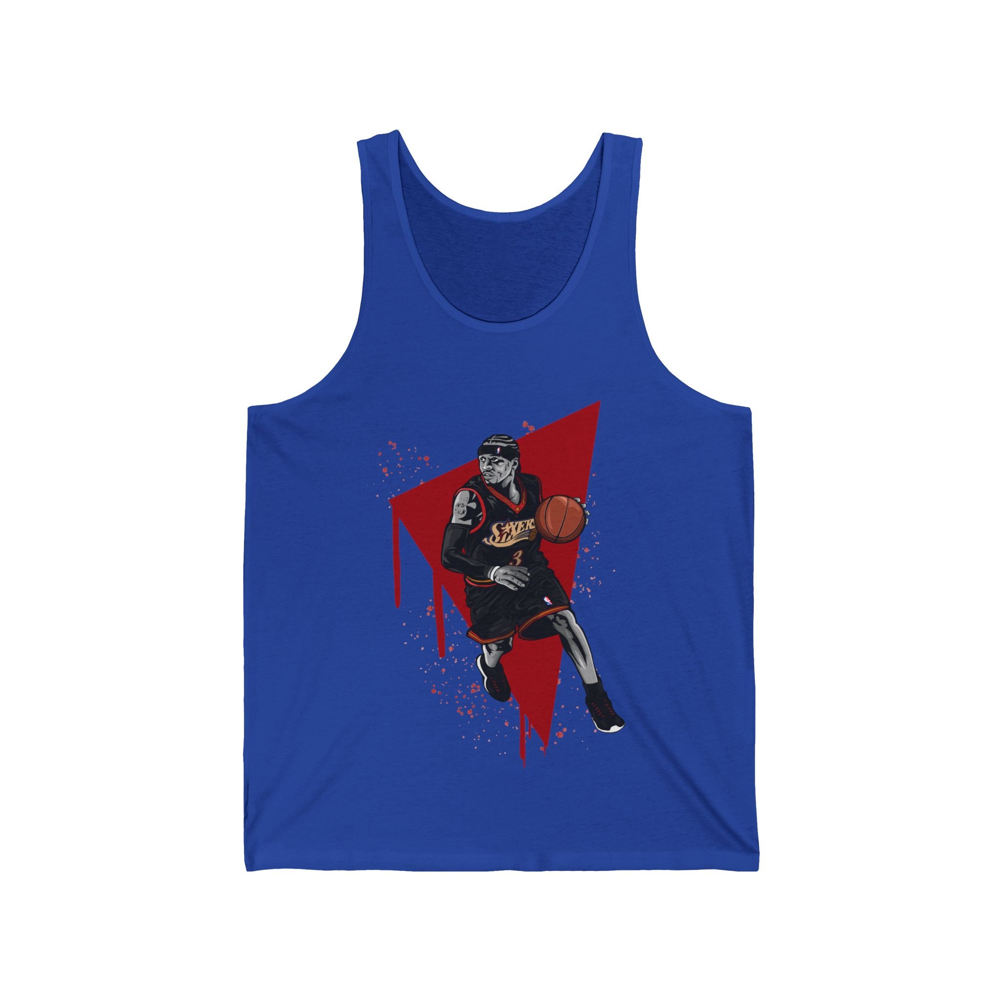 A Iverson Cool Basketball Jersey Tank Top