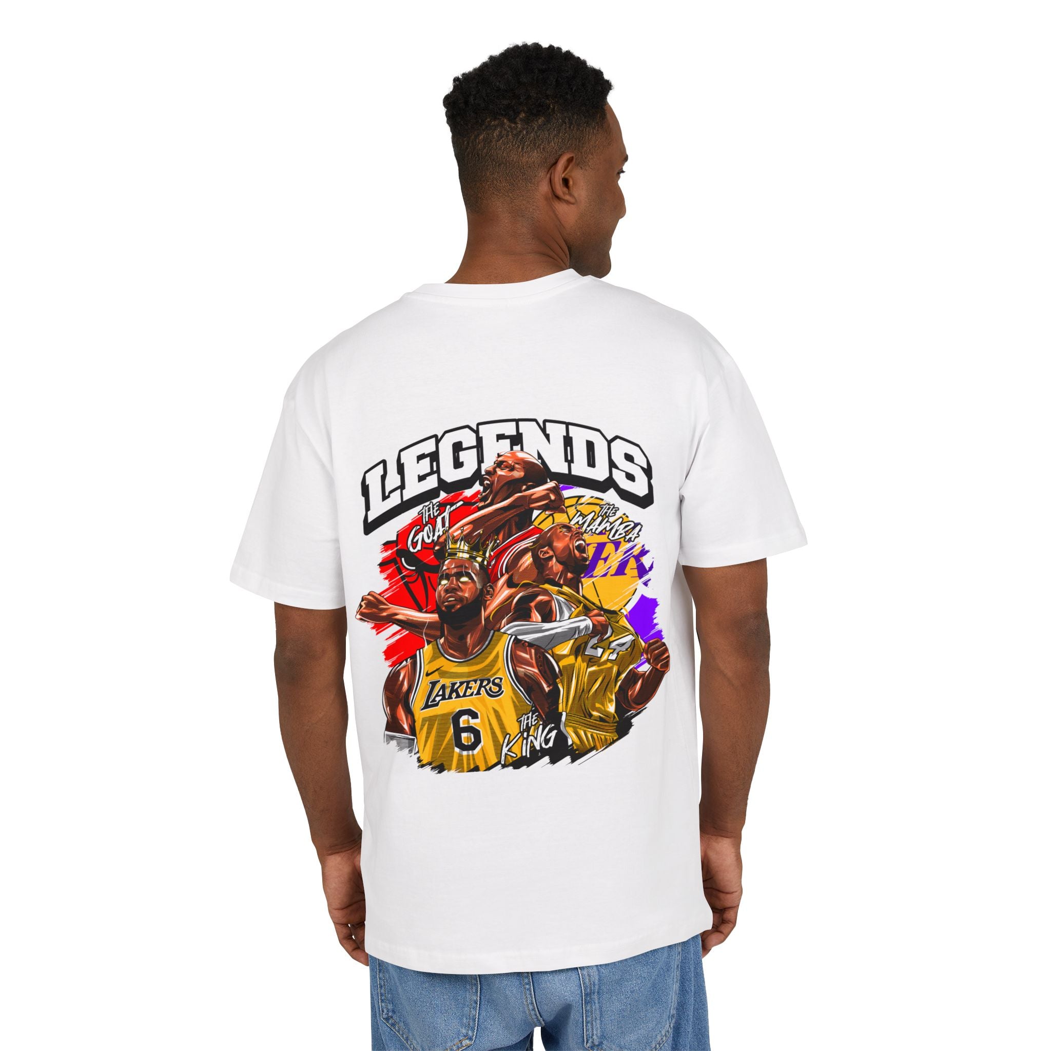 Trio Legends Unisex Heavy Oversize Tee