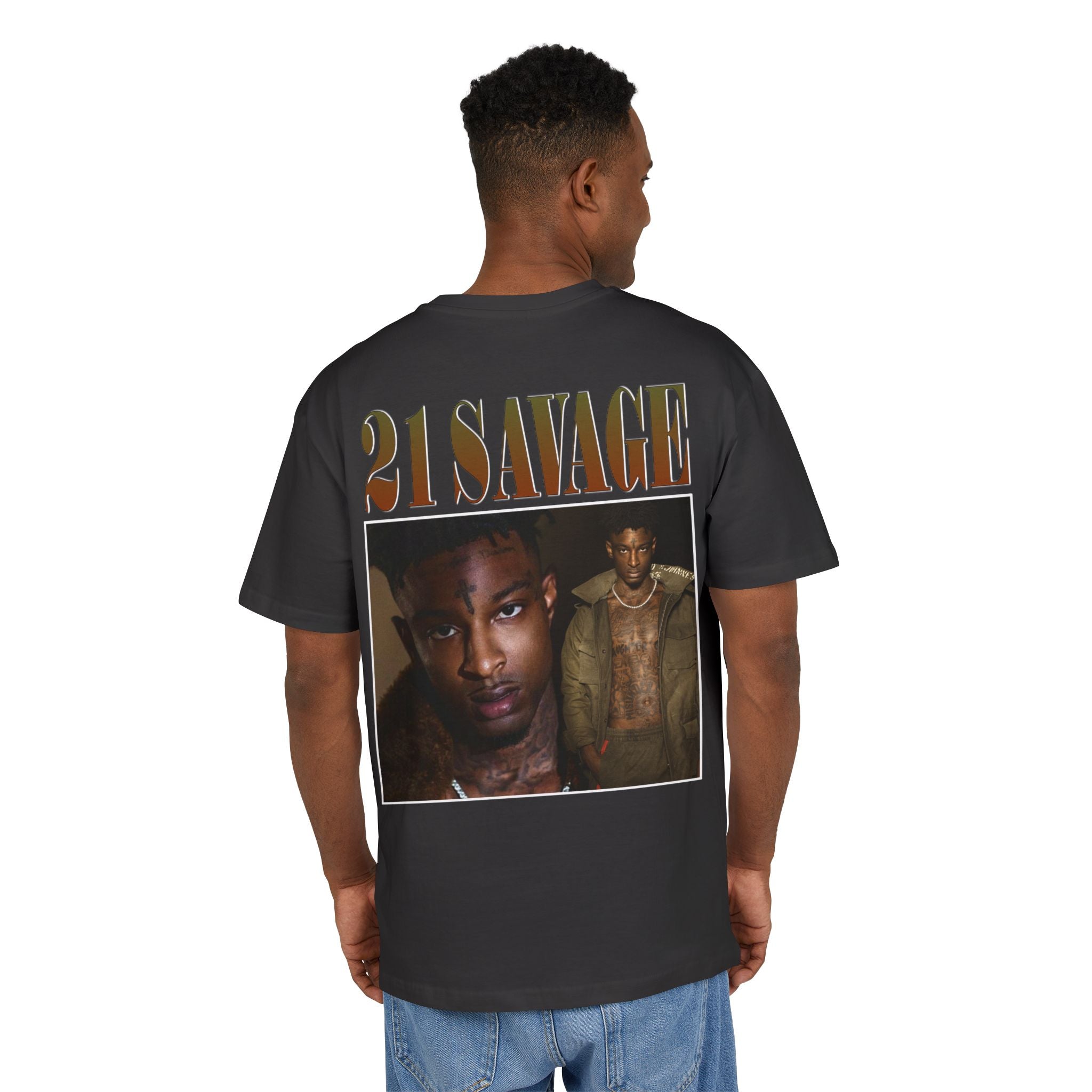 21 SAVAGE Unisex Heavy Oversize Tee