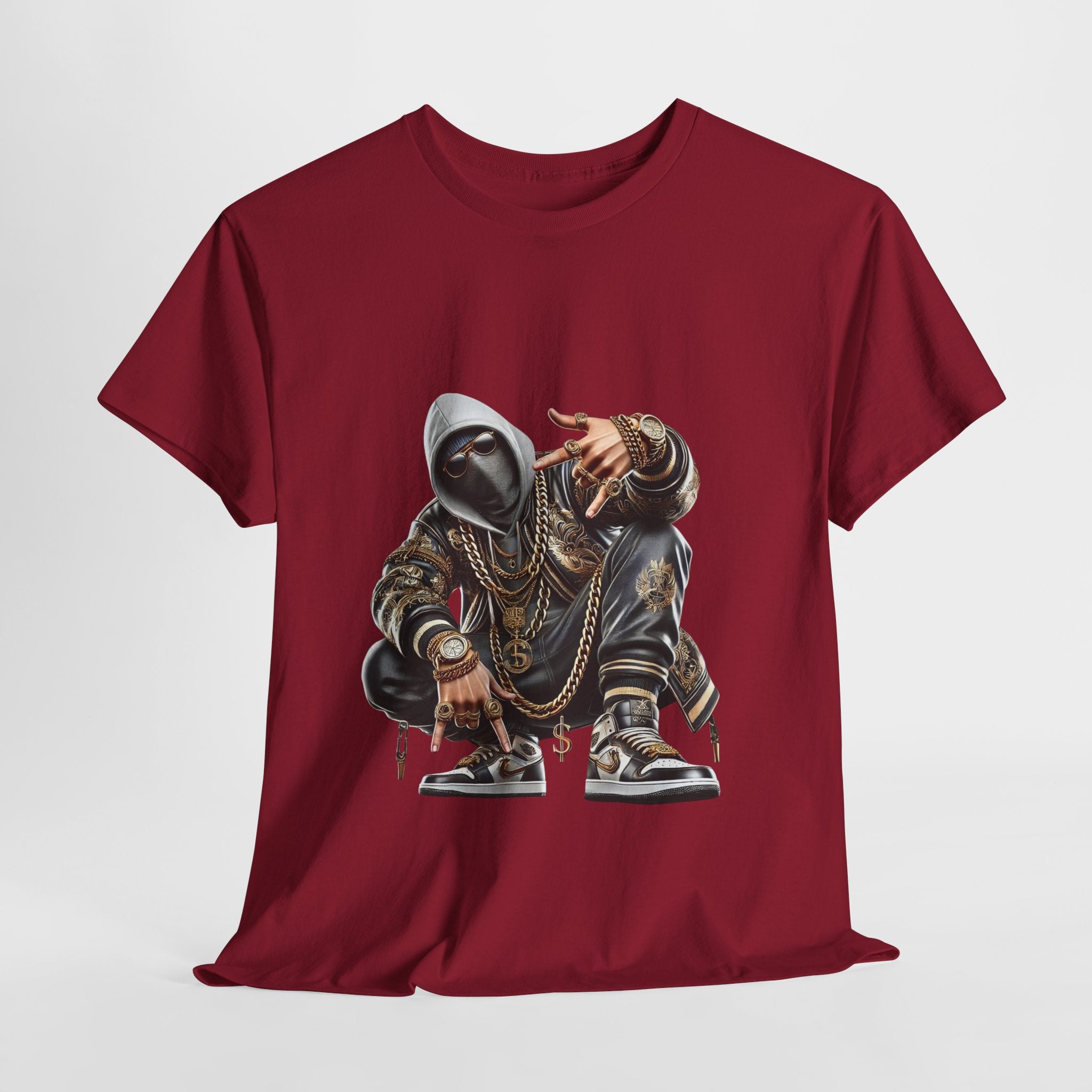 Urban Streetwear Tee with Graffiti Design