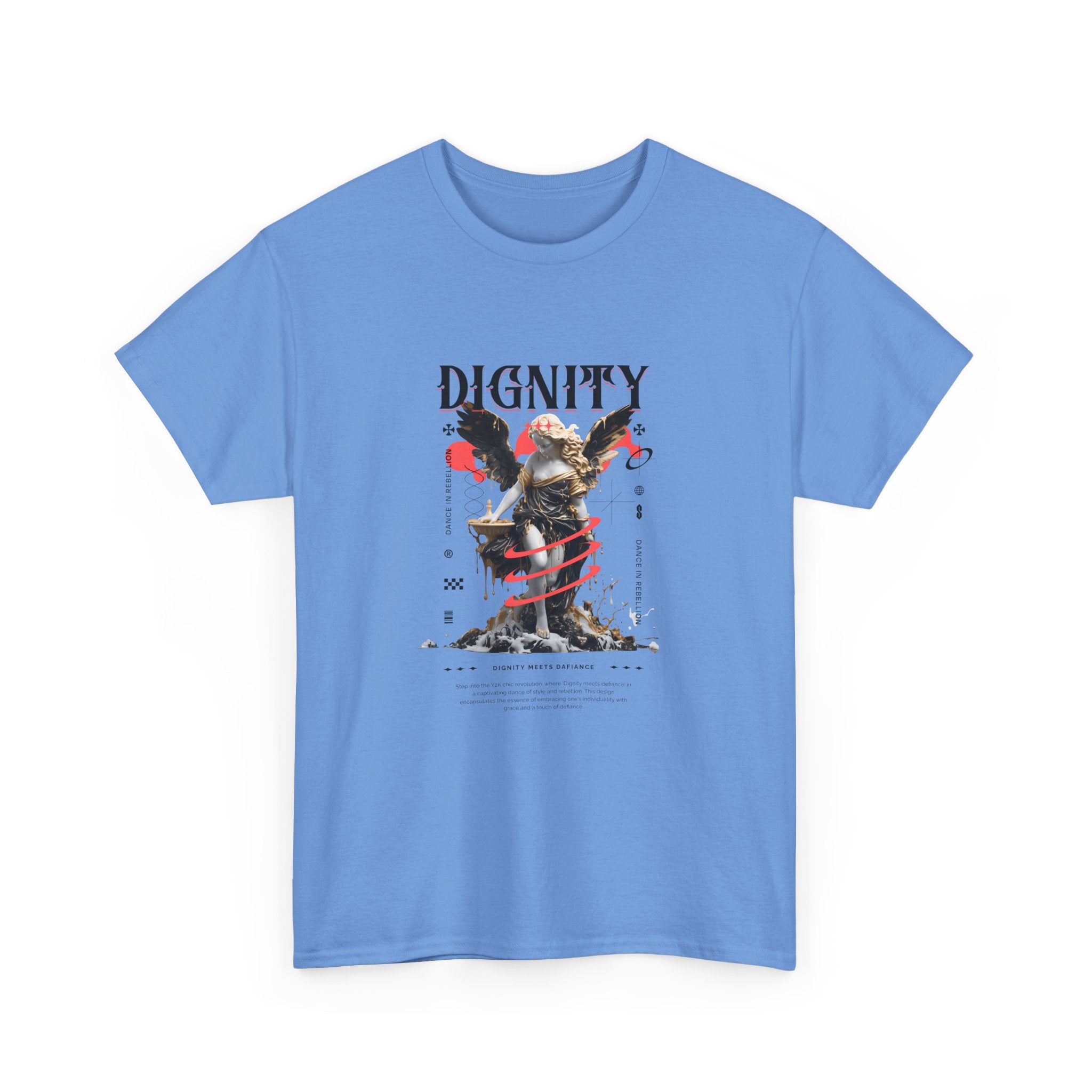 Dignity Graphic Unisex Heavy Cotton Tee - Bold Art for Self-Expression