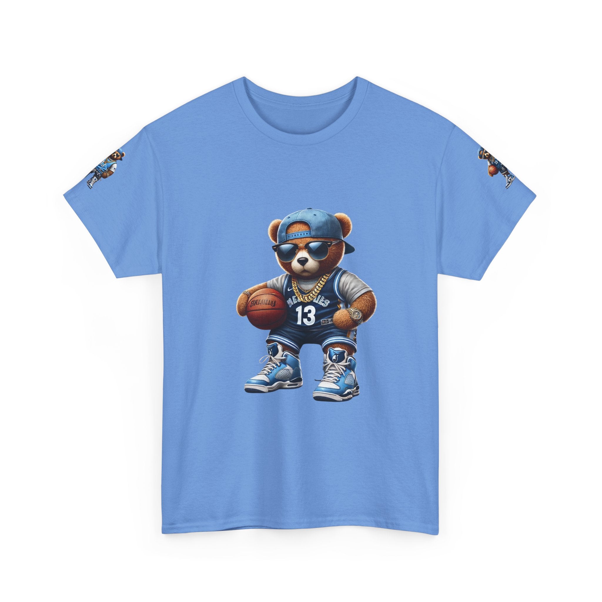 Basketball Teddy Unisex Heavy Cotton Tee