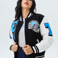 NFL Detroit Lions Mashup Men's Rib Wool Varsity Jacket