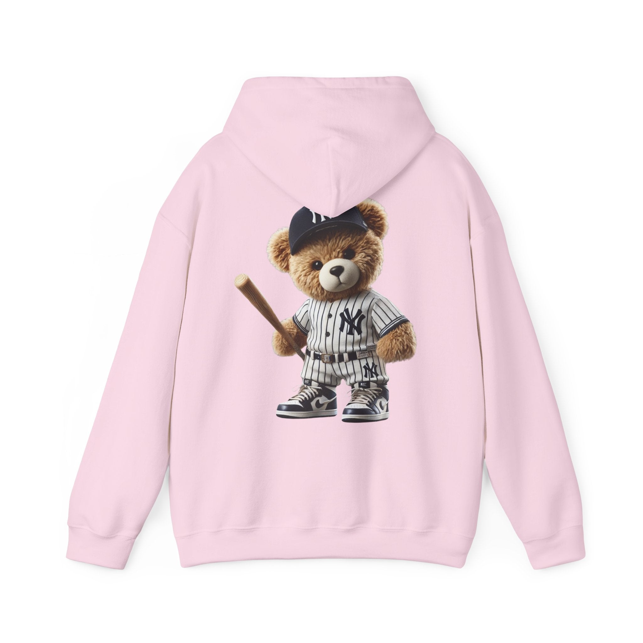 NY Baseball Teddy Bear Unisex Hoodies