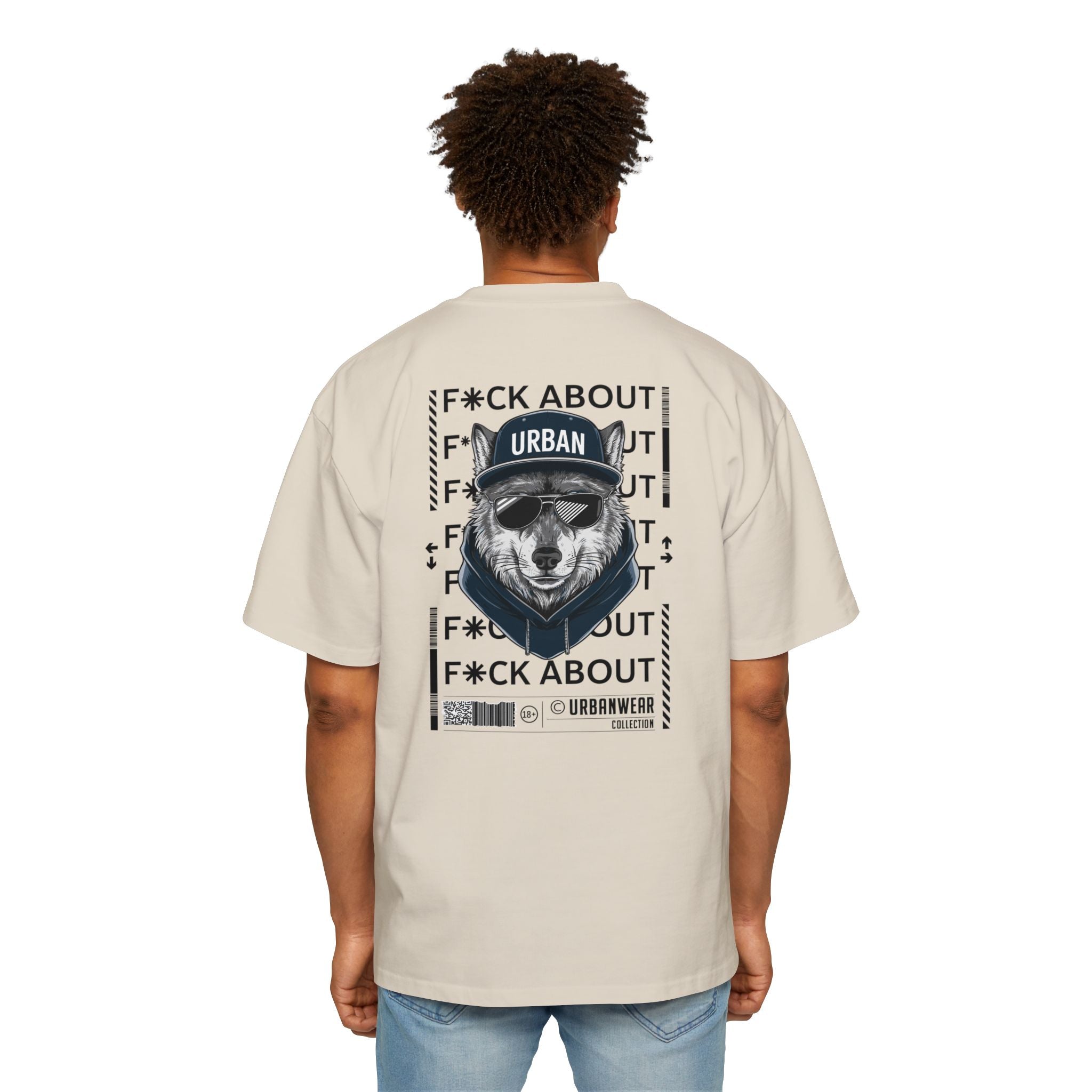 Urban Graphic Oversized Tee - Bold Statement T-Shirt