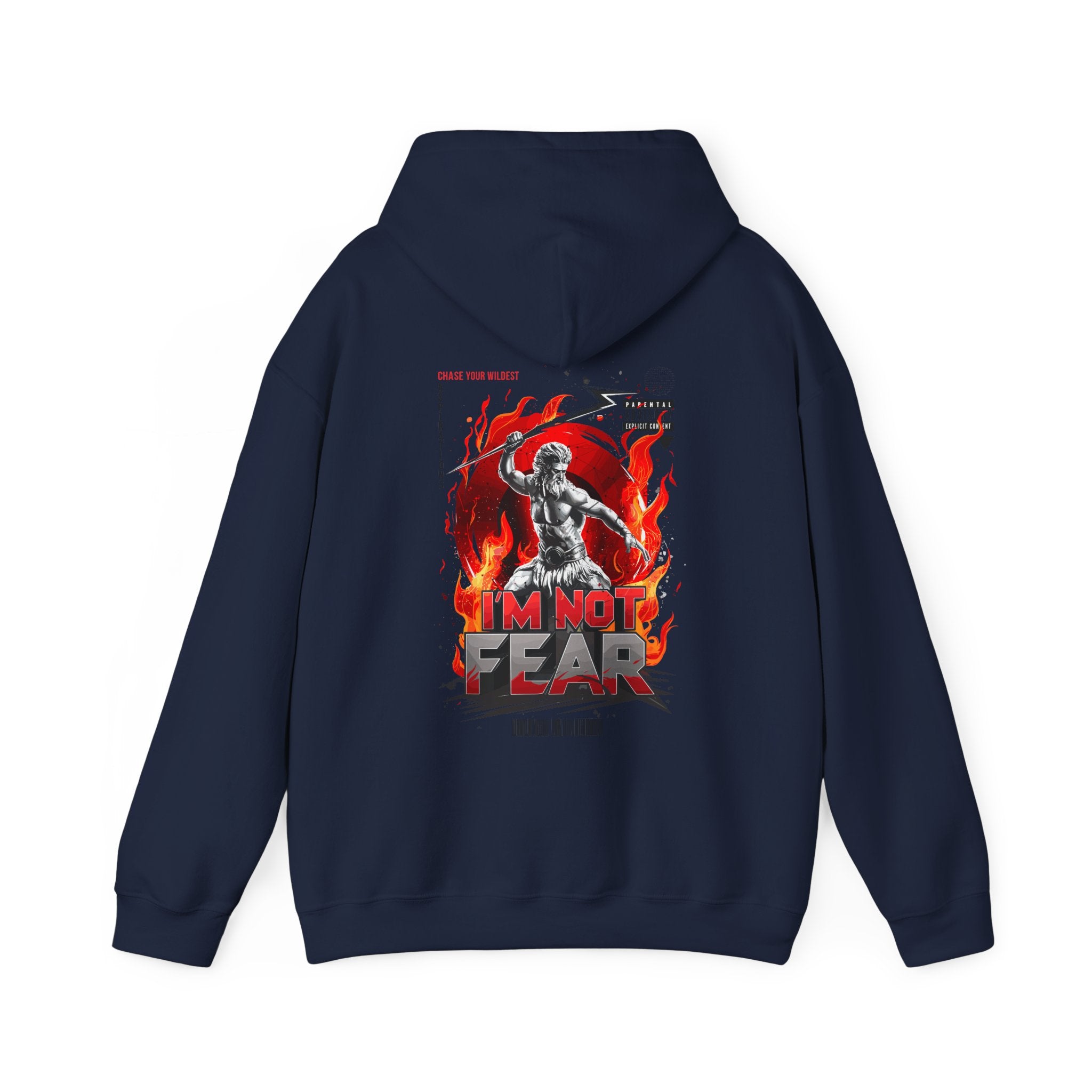 I'm Not Fear Unisex Heavy Blend™ Hooded Sweatshirt - Bold Graphic Statement