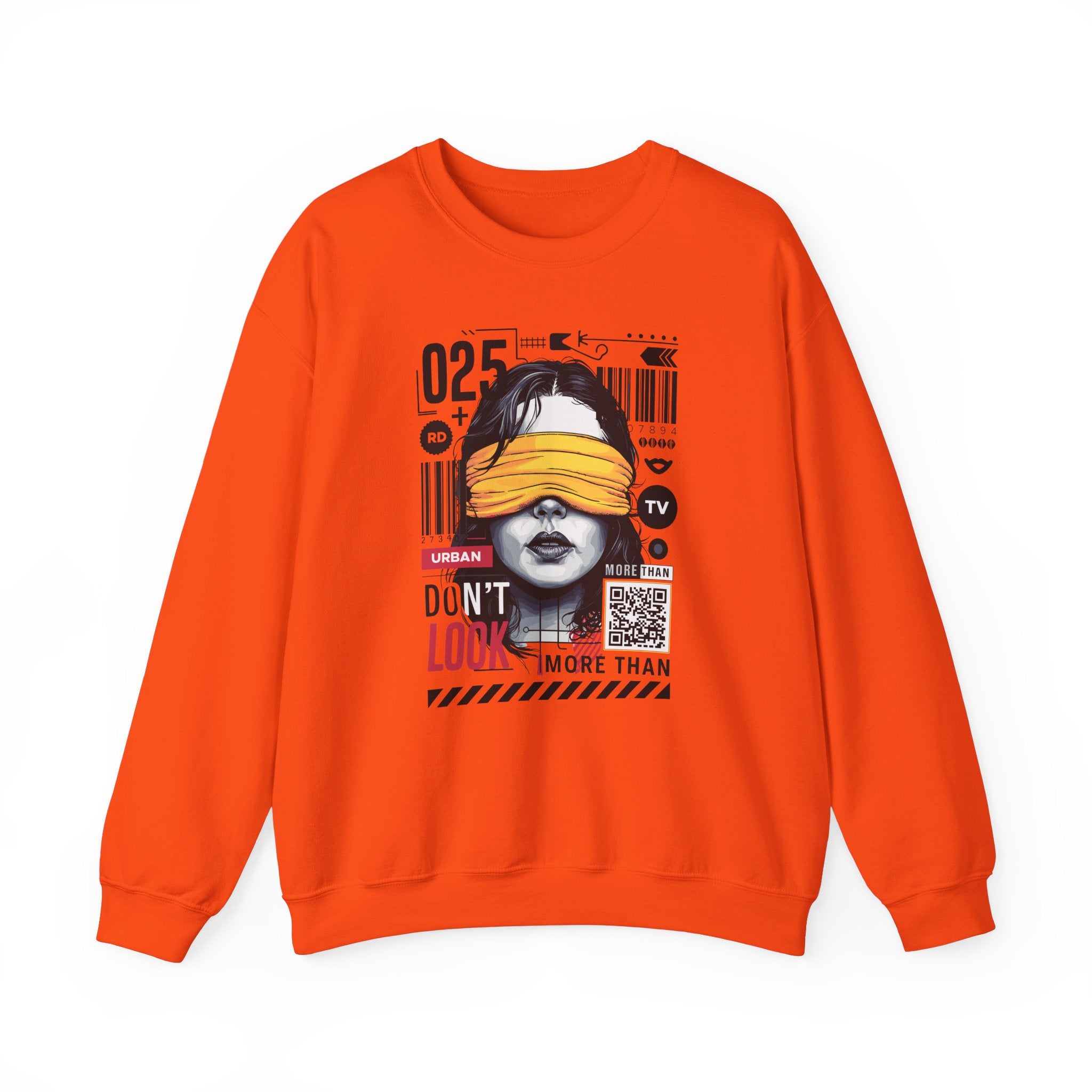 Urban Don’t Look Crewneck Sweatshirt - Unisex Heavy Blend™