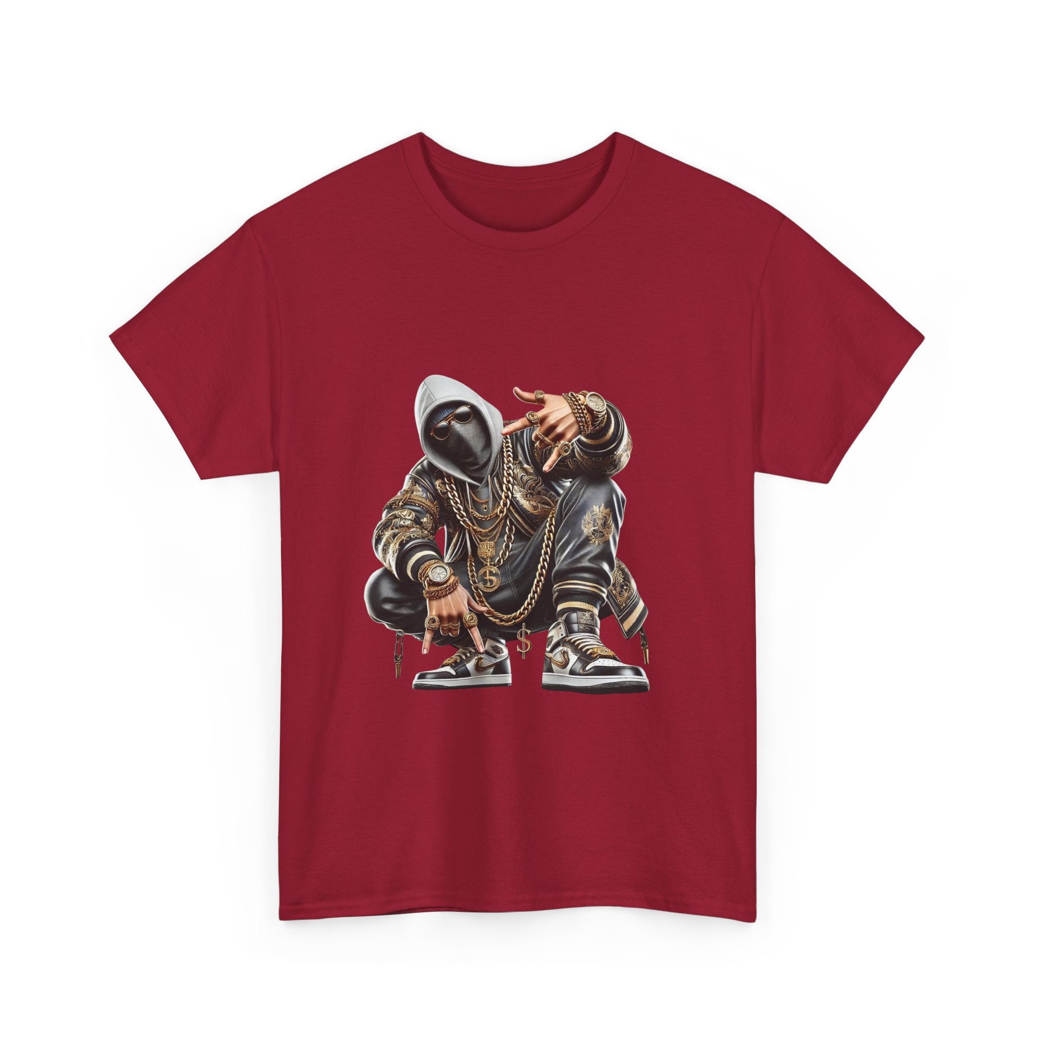Urban Streetwear Tee with Graffiti Design