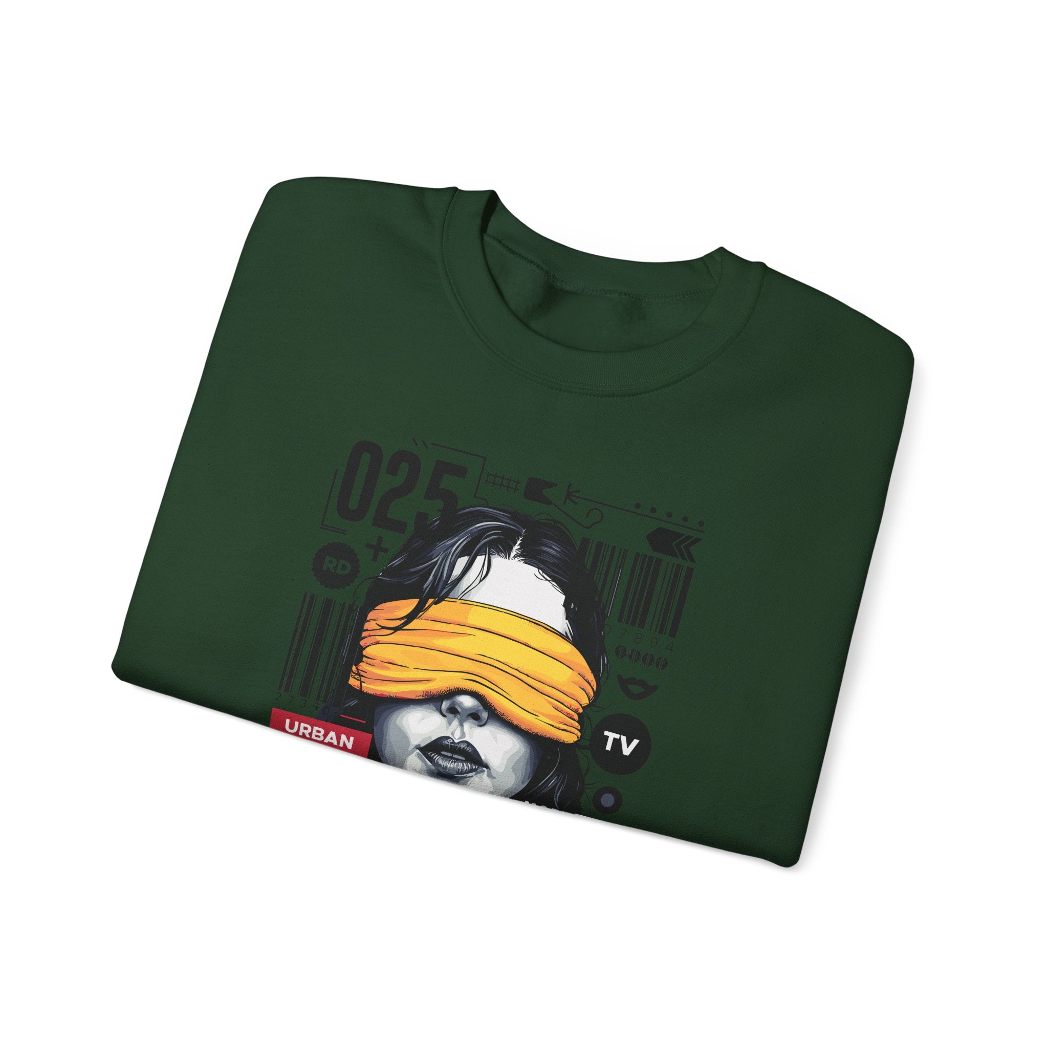 Urban Don’t Look Crewneck Sweatshirt - Unisex Heavy Blend™