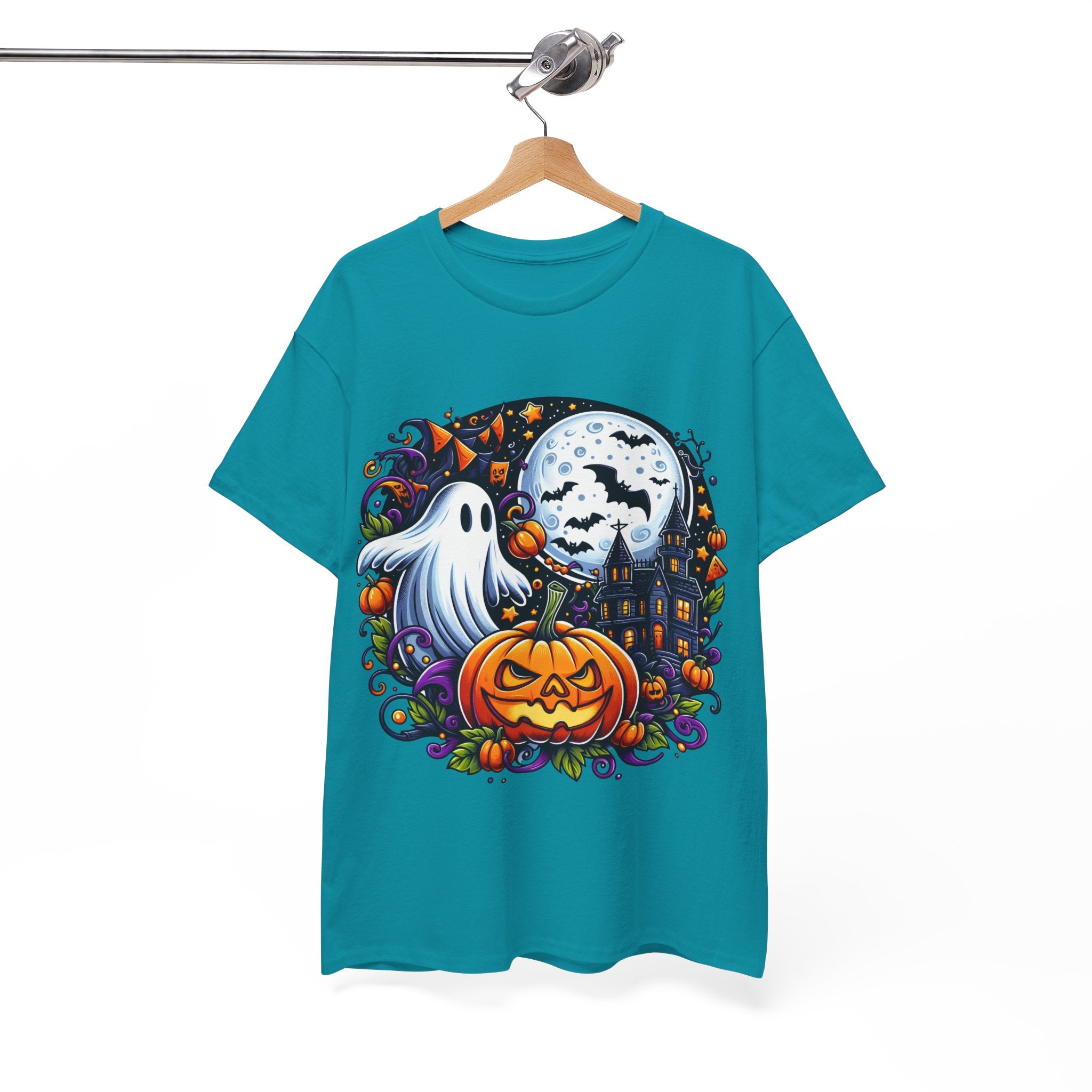 Halloween Boo Unisex Heavy Cotton Tee