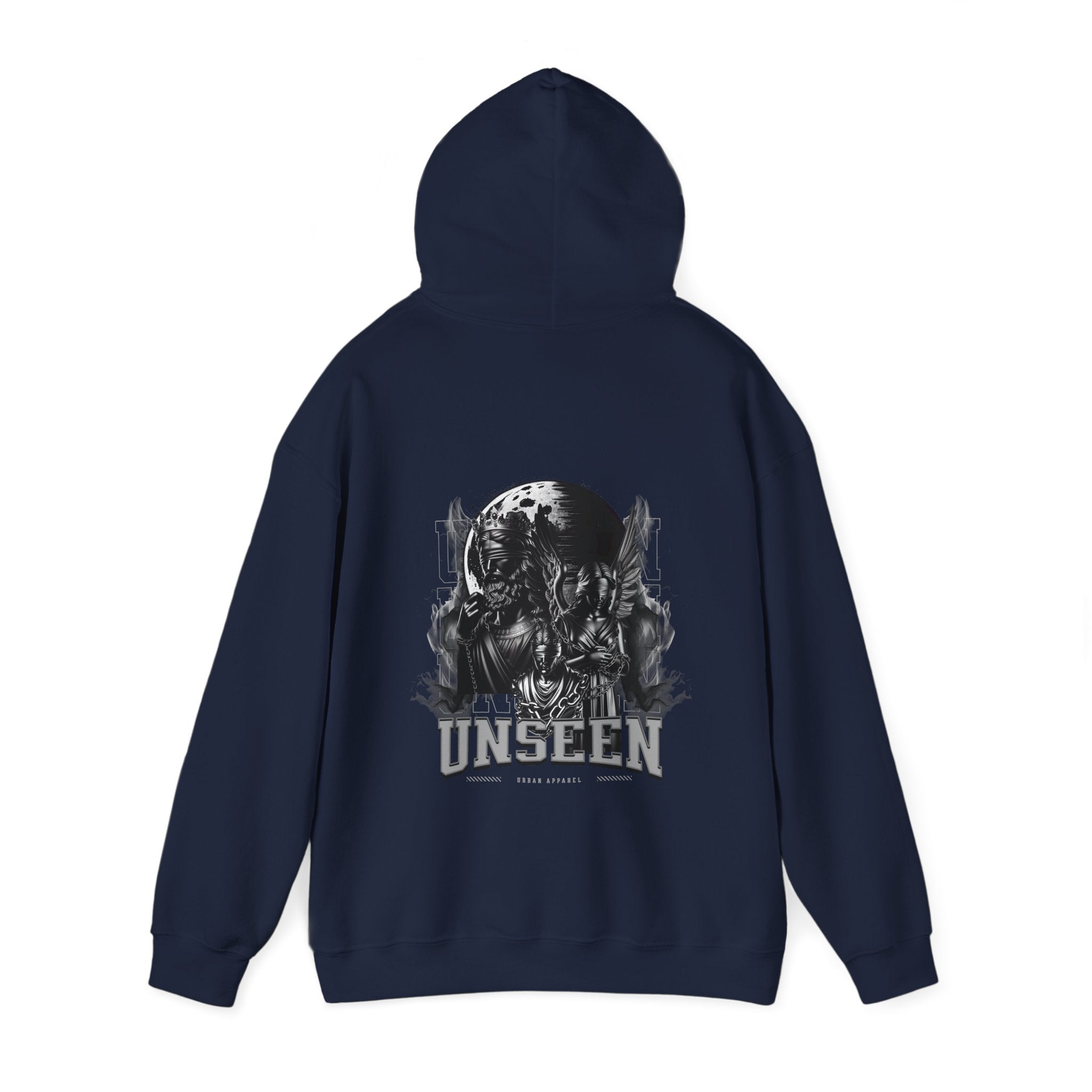 Unseen Unisex Heavy Blend™ Cthulhu Graphic Hoodie - Perfect for Sci-Fi Fans