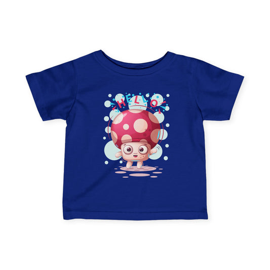 Cute Cartoon Mushroom Infant Tee - Hello Design