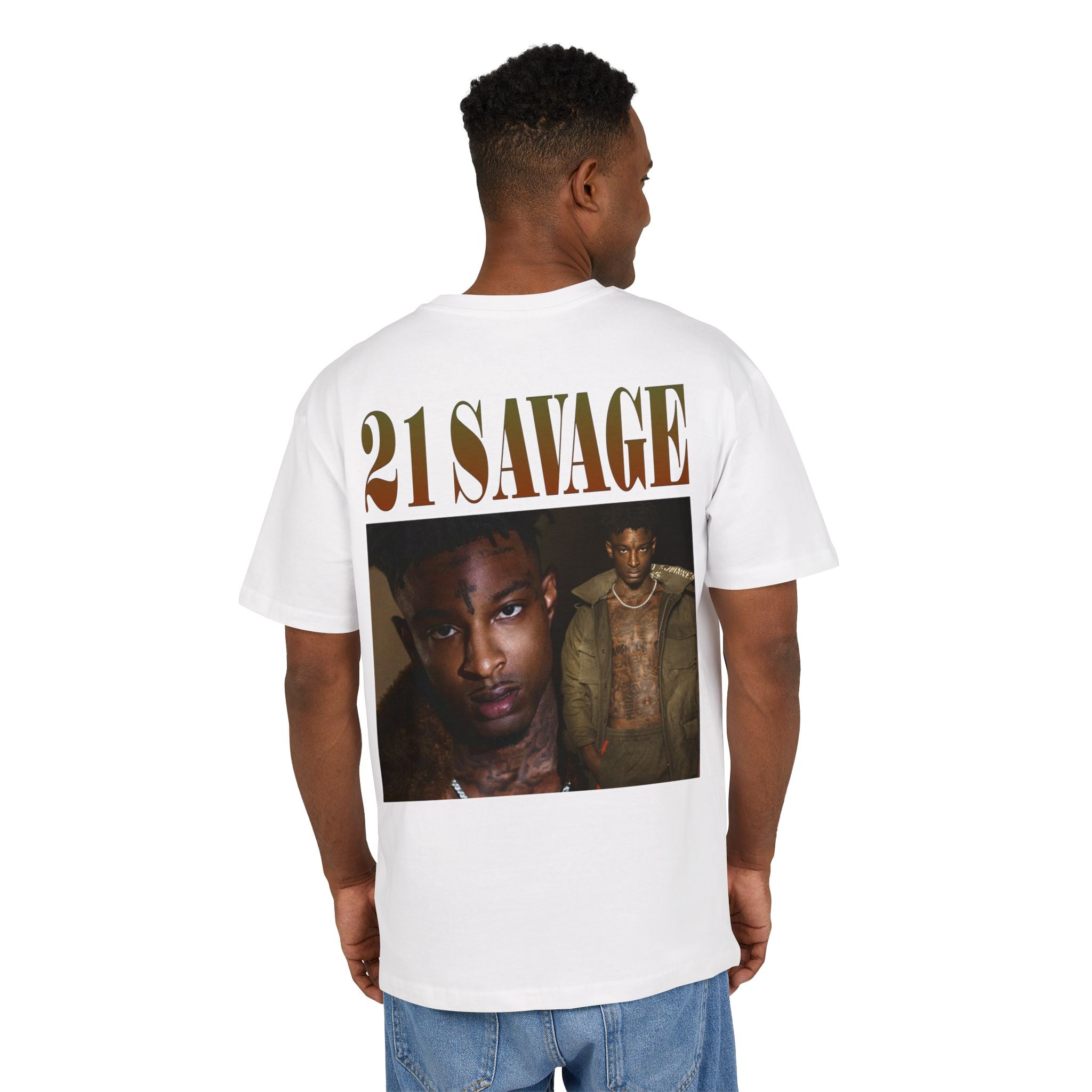 21 SAVAGE Unisex Heavy Oversize Tee