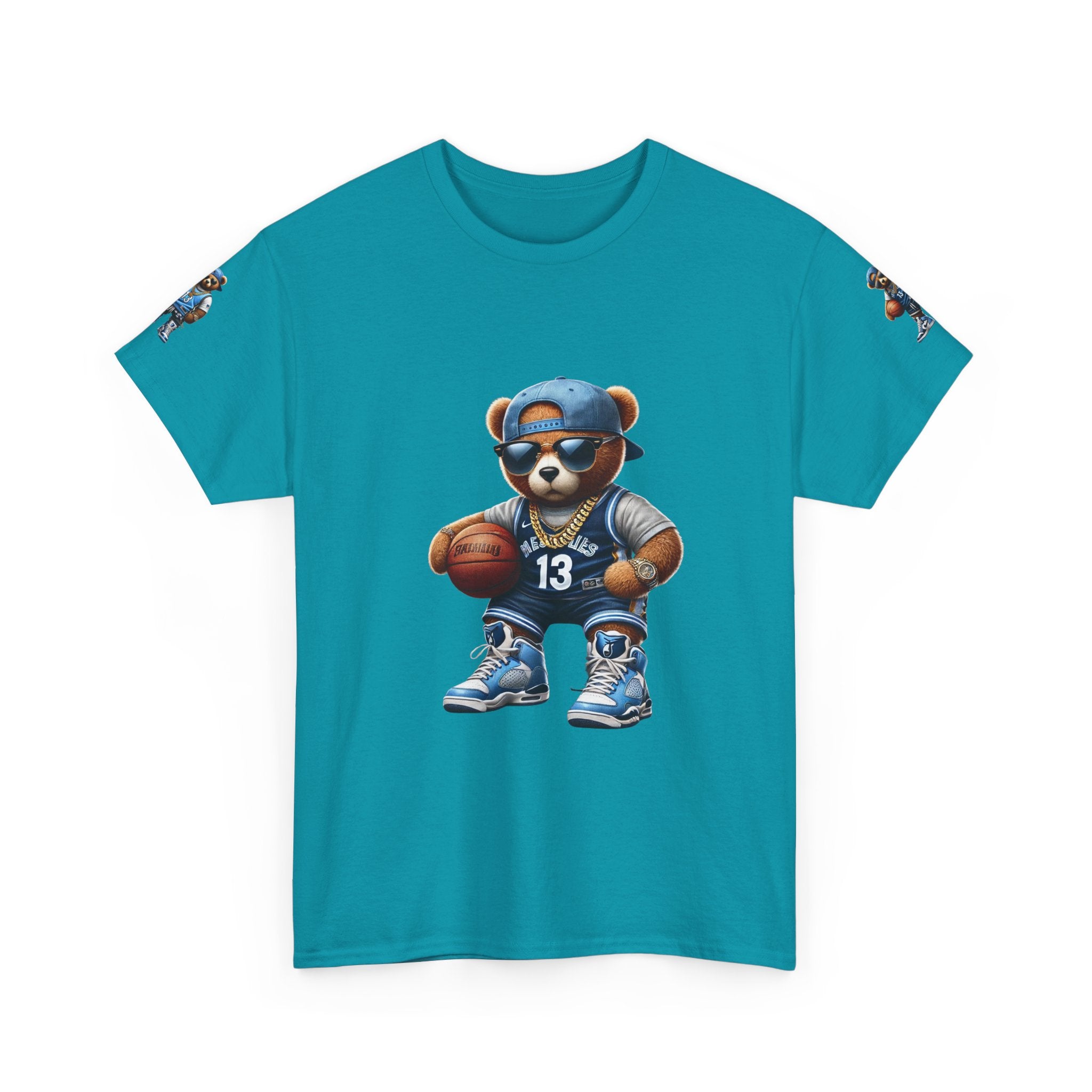 Basketball Teddy Unisex Heavy Cotton Tee