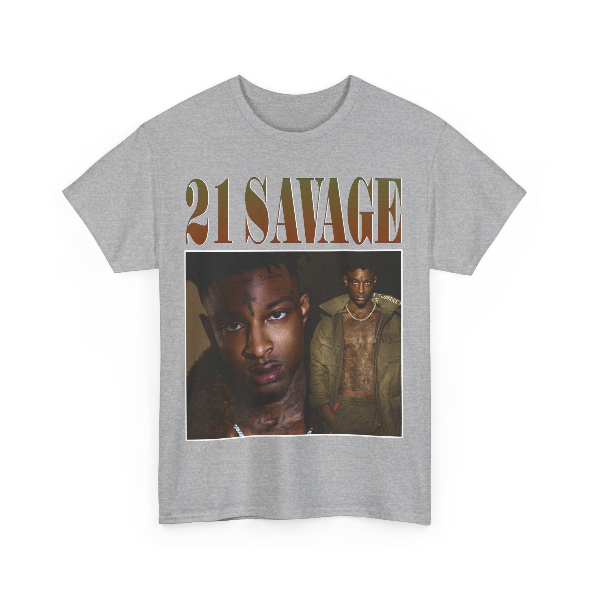 21 SAVAGE Unisex Heavy Cotton Tee