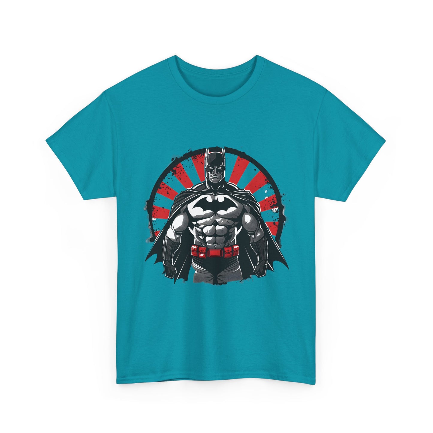 Heroic Batman Unisex Heavy Cotton Tee - Perfect for Comic Fans and Stylish Everyday Wear