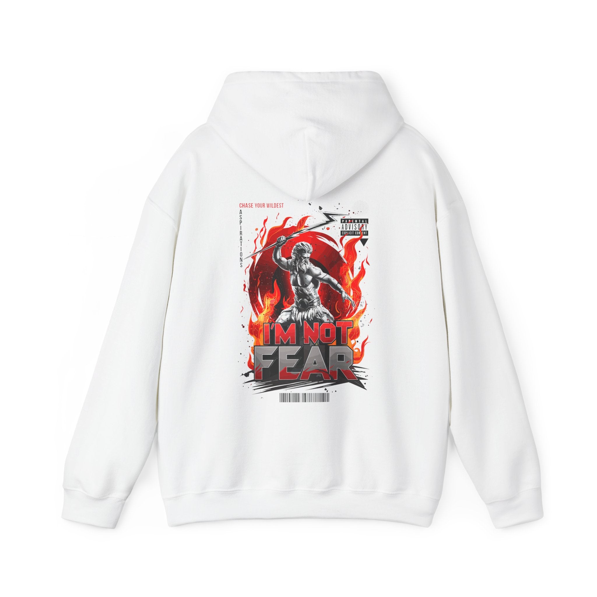 I'm Not Fear Unisex Heavy Blend™ Hooded Sweatshirt - Bold Graphic Statement
