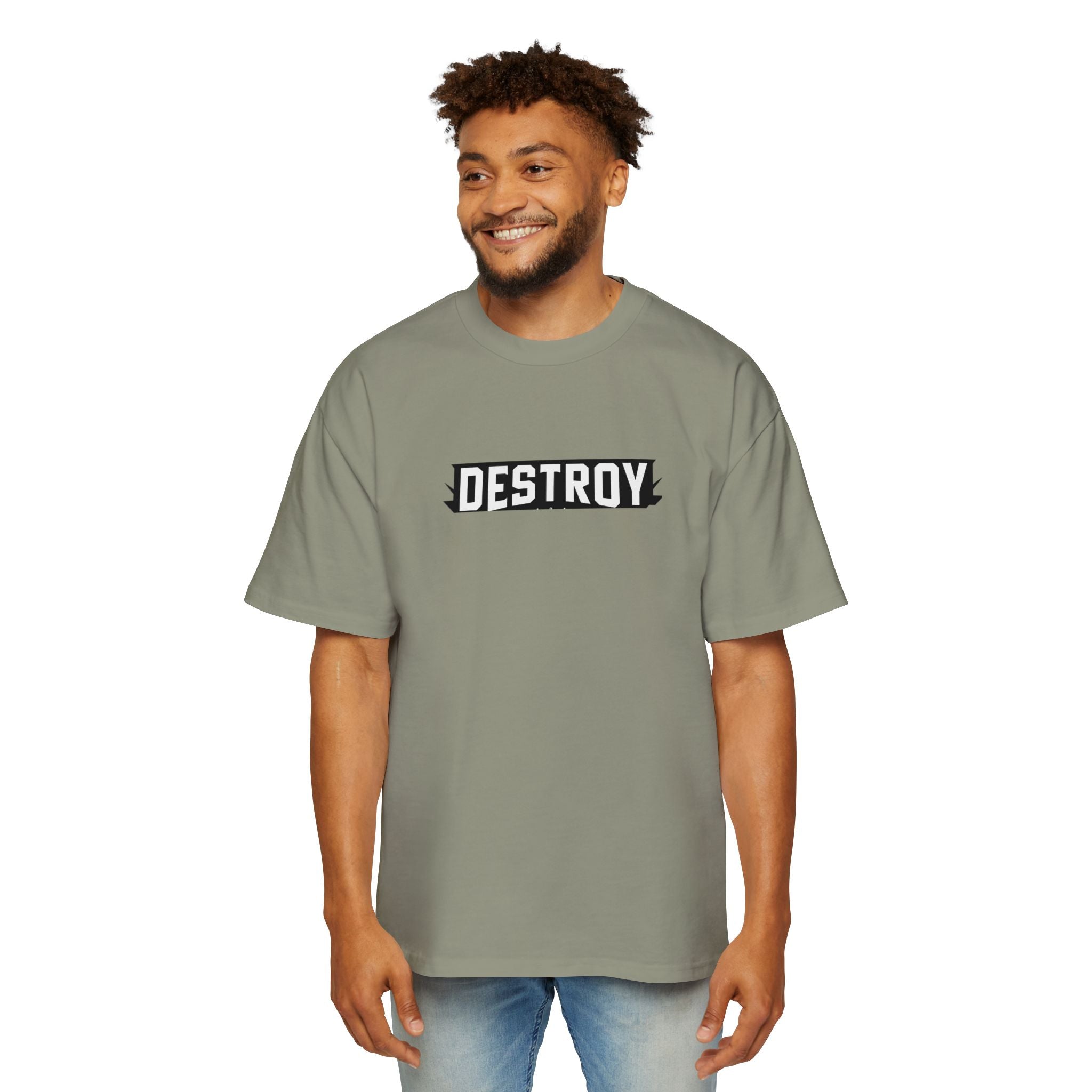 Urban Graphic Tee - "DESTROY MY TRUST" Skull Design