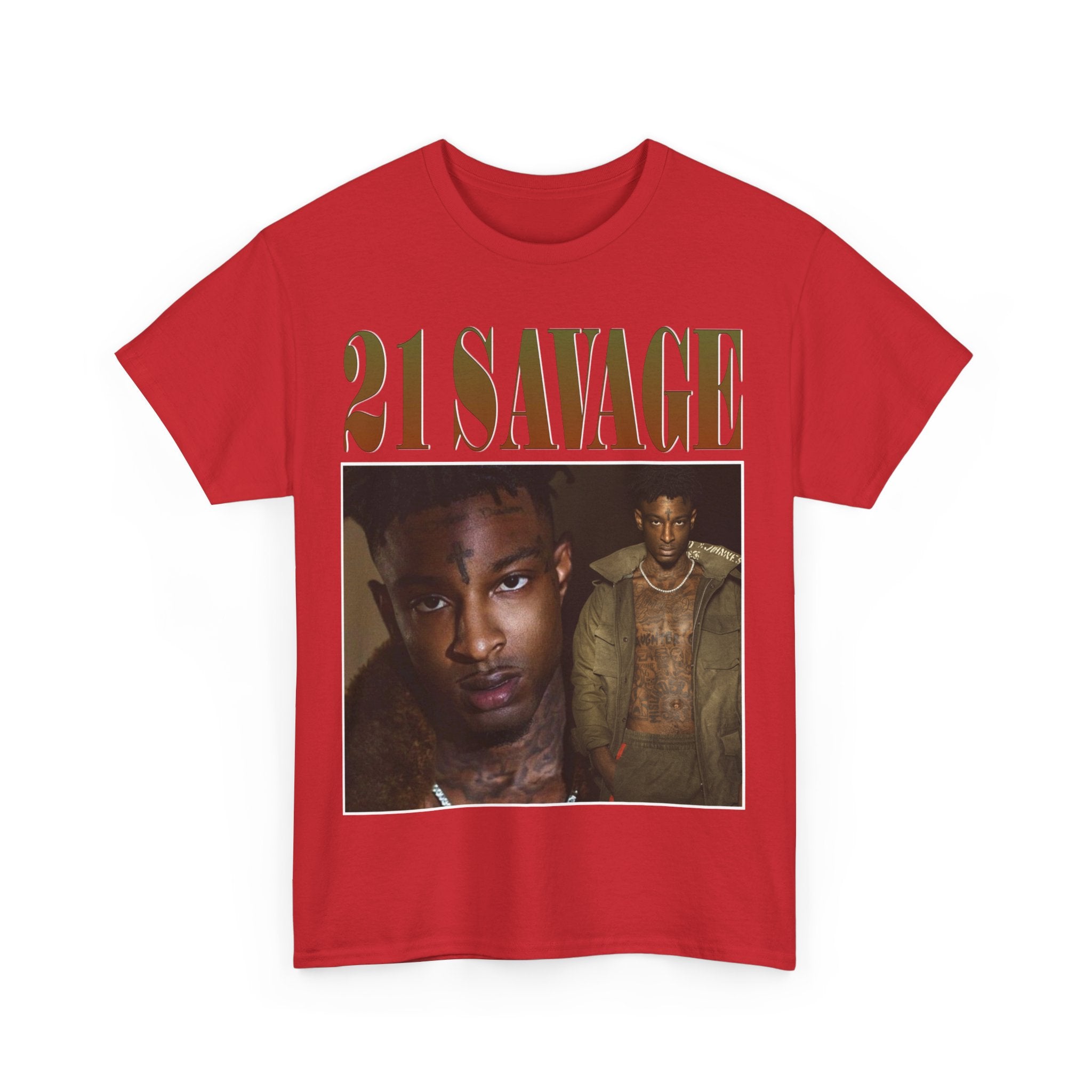 21 SAVAGE Unisex Heavy Cotton Tee