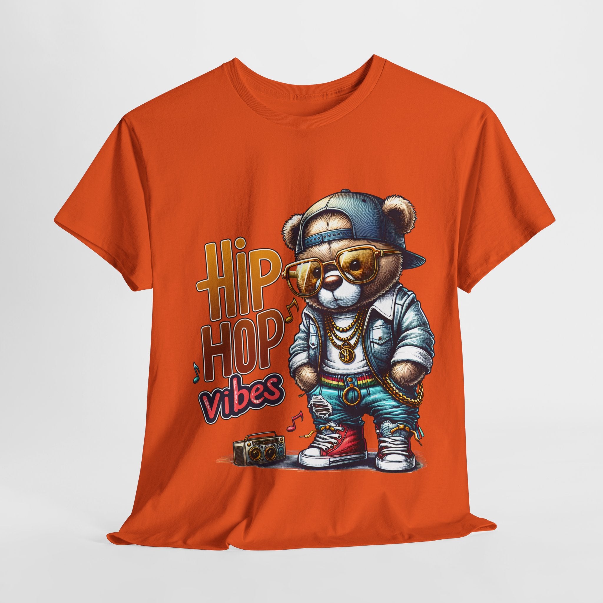 Hip Hop Vibes Unisex Heavy Cotton Tee