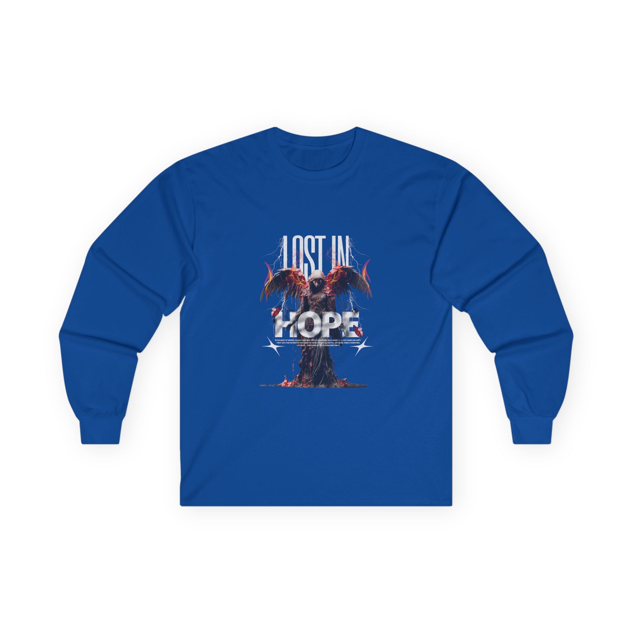 Lost in Hope Unisex Long Sleeve Tee - Stylish Cotton Shirt for Inspirational Souls