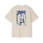Heavy Oversized Tee with 'SAVAGE' Graphic - Streetwear Vibe