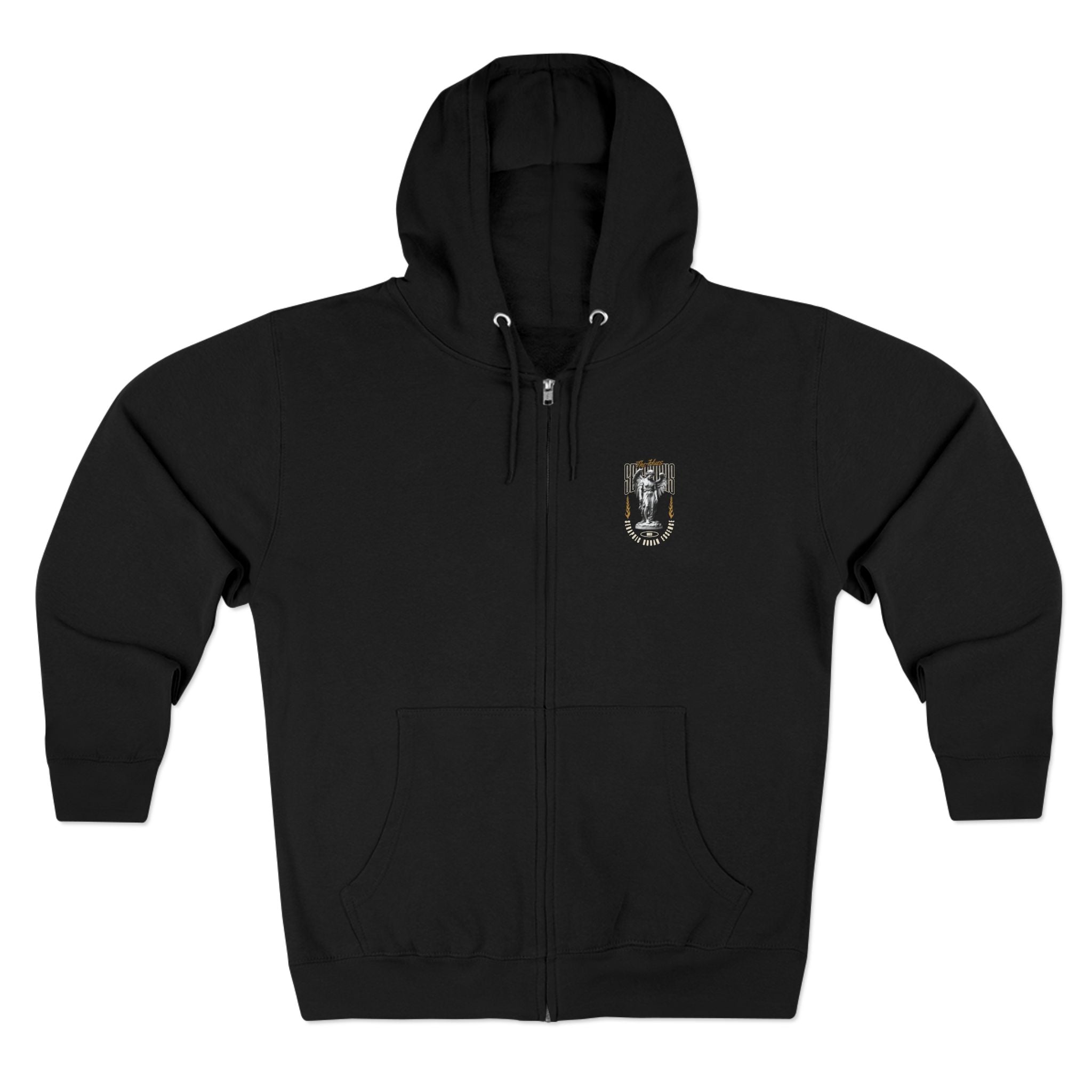 Urban Athletic Vintage Graphic Unisex Zip Hoodie - Perfect for Everyday Comfort & Style