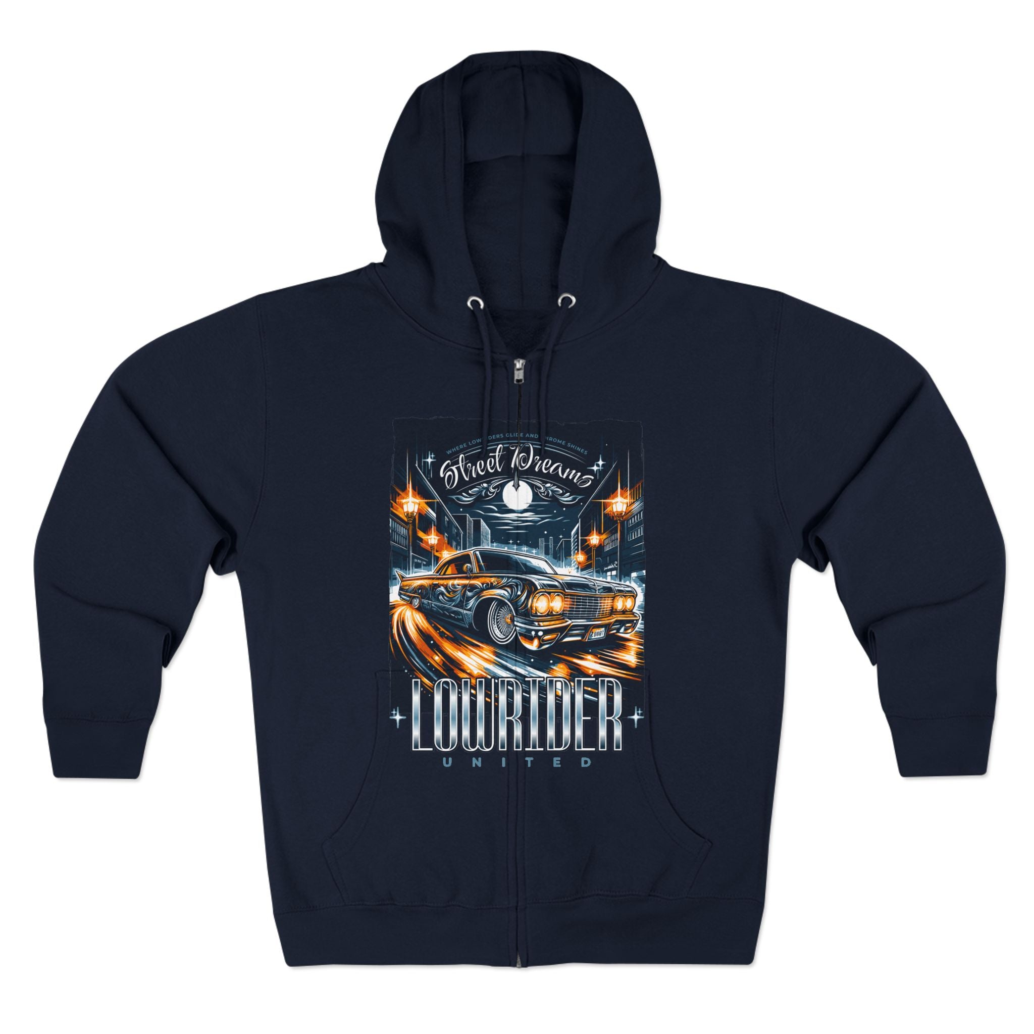 Street Dreams Cool Rider Unisex Zip Hoodie - Street Dreams Graphic