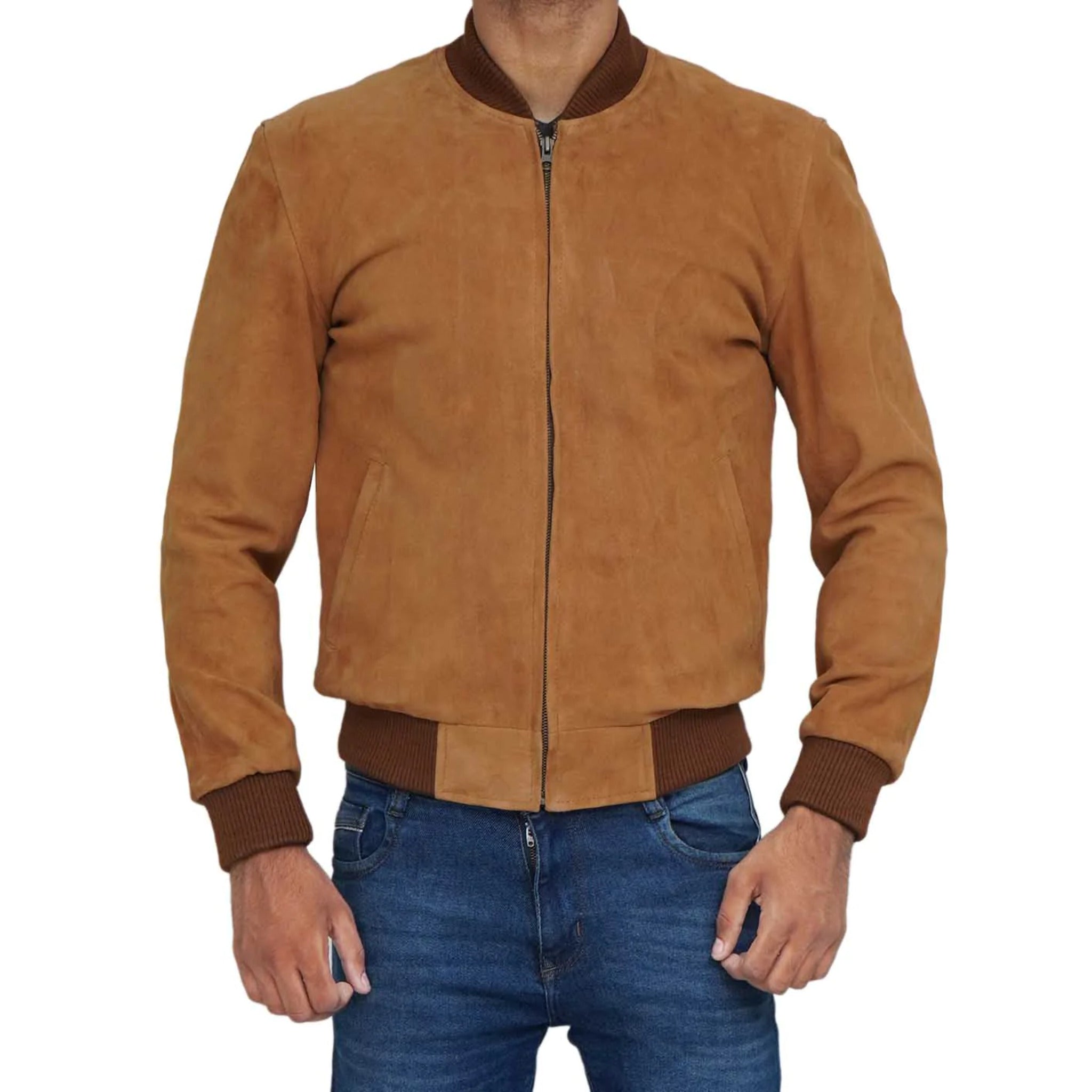 Blouson aviateur marron clair Adamsville