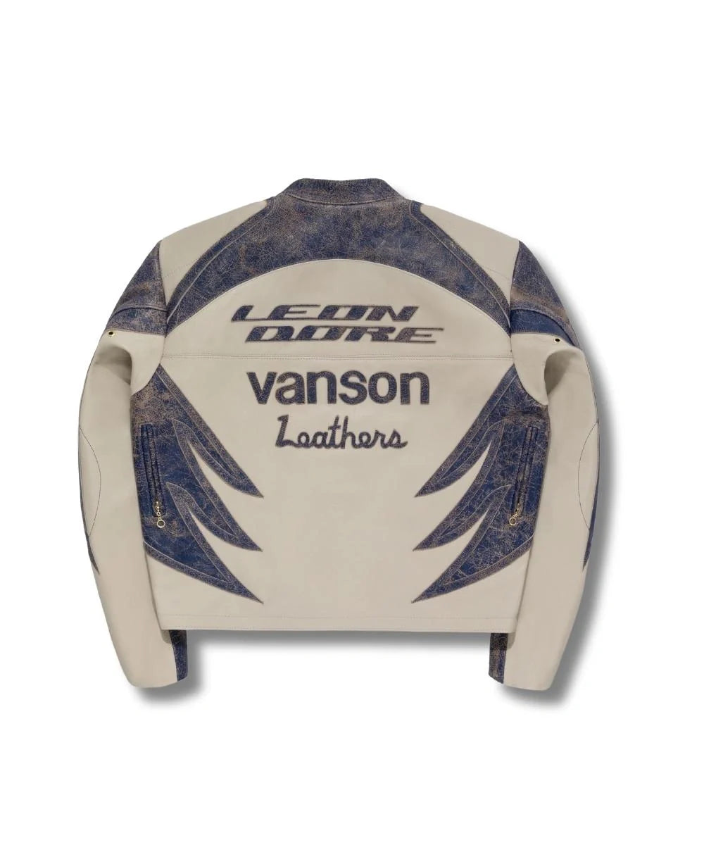 Vanson Leather Biker Jacket