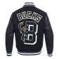 NBA Milwaukee Bucks Mashup Men's Rib Wool Varsity Jacket