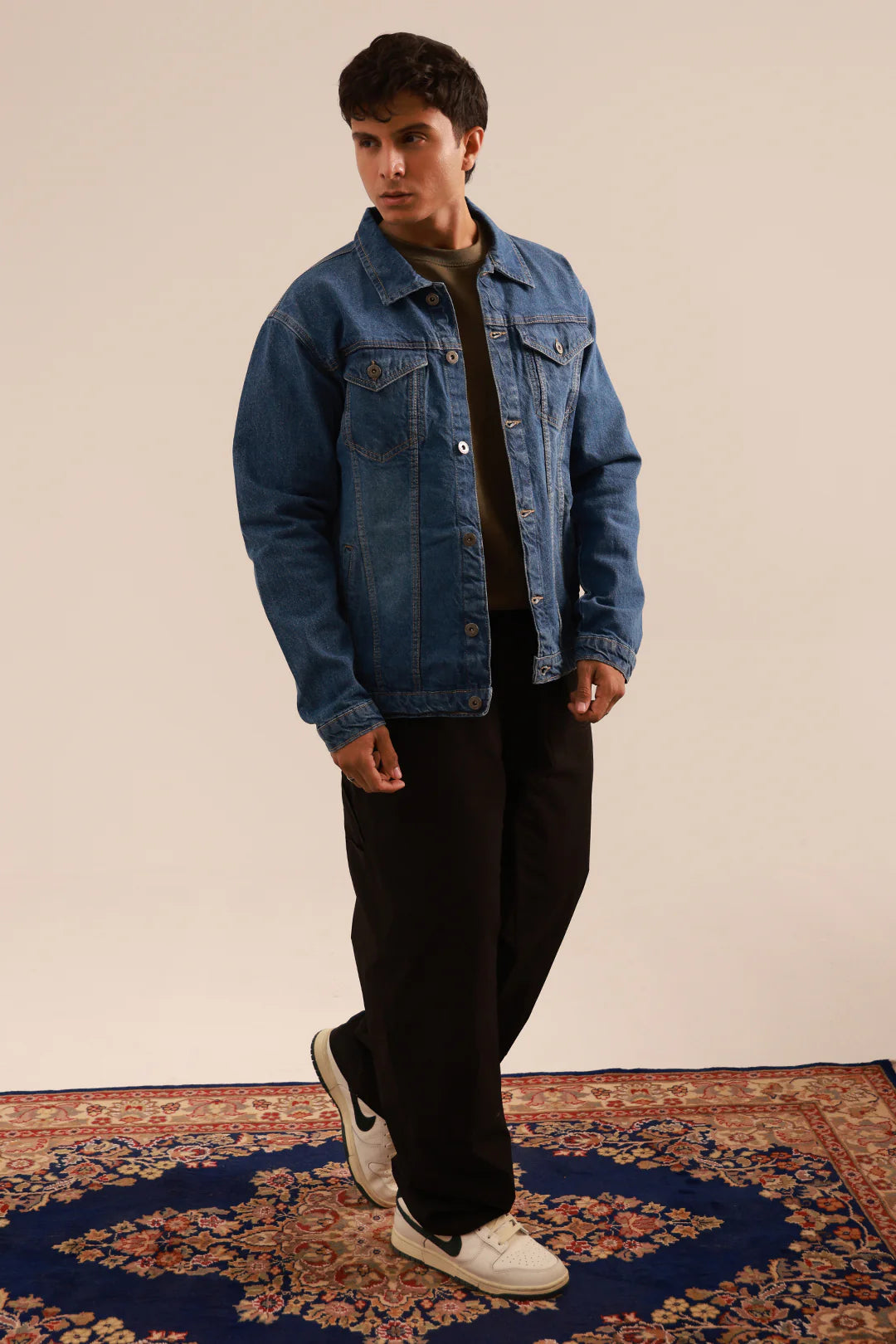 Blue denim jacket for men

