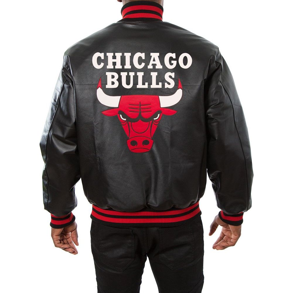 Varsity Chicago Bulls Leather Jacket