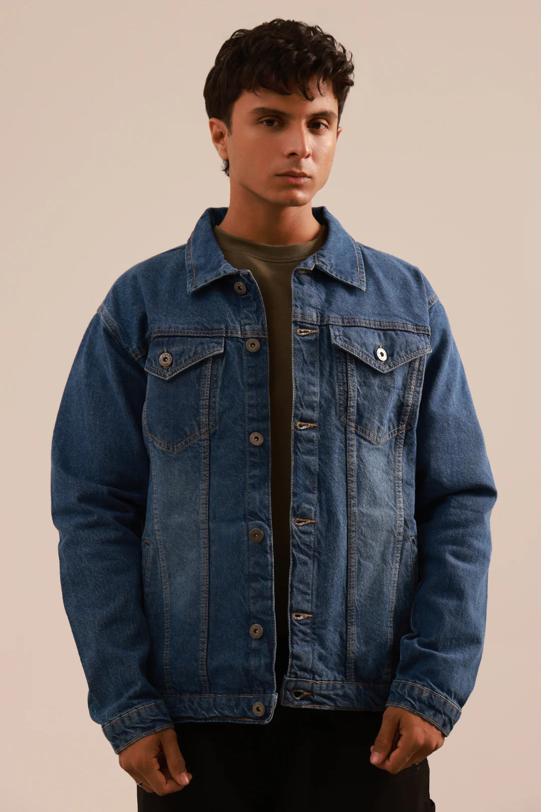 Classic men’s denim jacket

