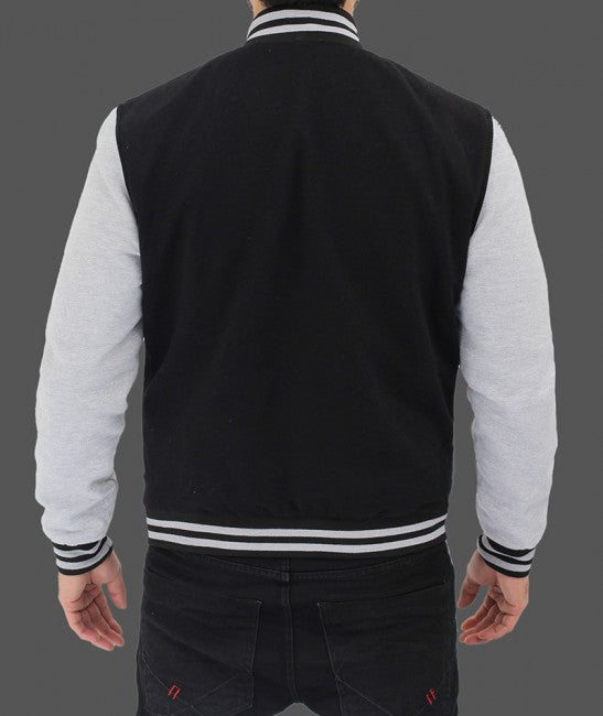 Baseball varsity jacket for men
