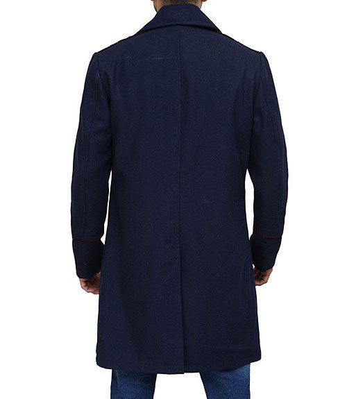 Men's winter peacoat
