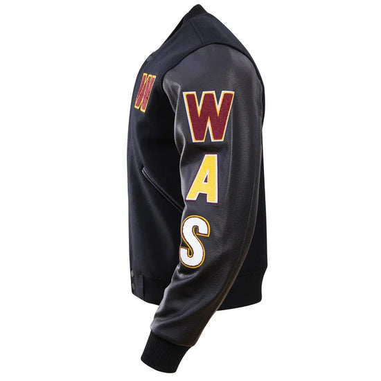 Commanders burgundy and gold jacket


