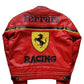 Ferrari red motorcycle jacket
