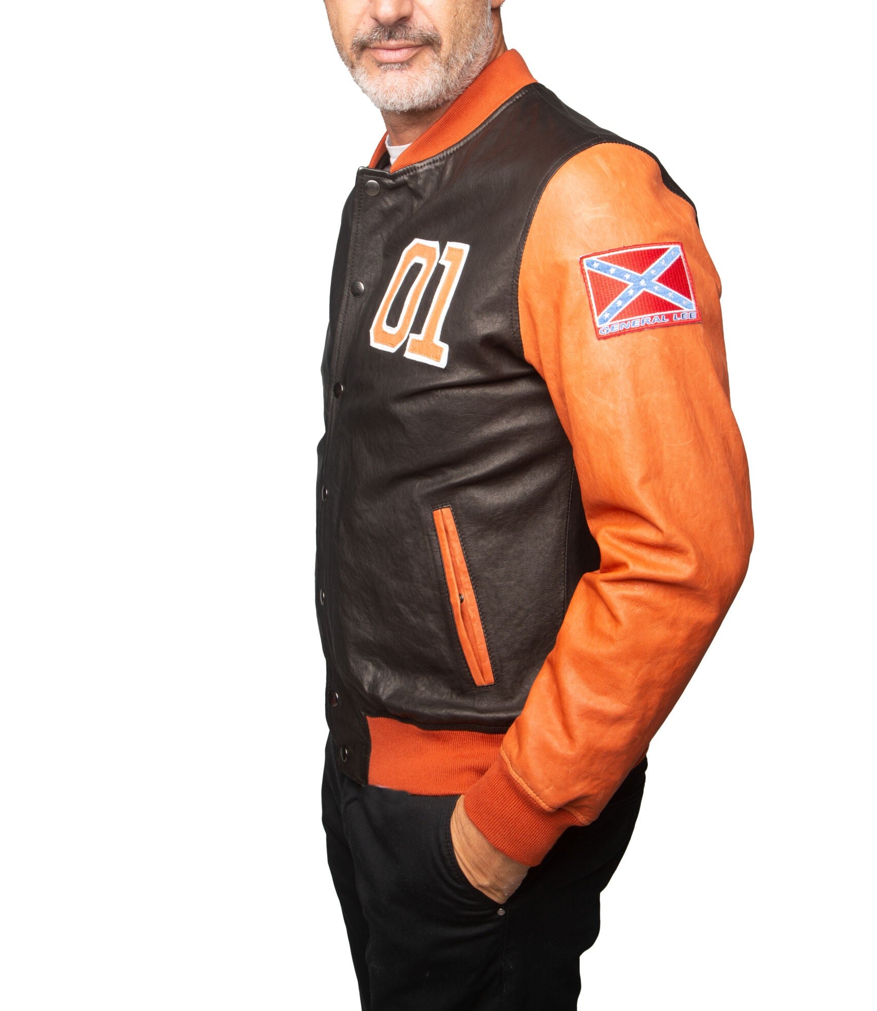 Dukes of Hazzard vintage leather jacket
