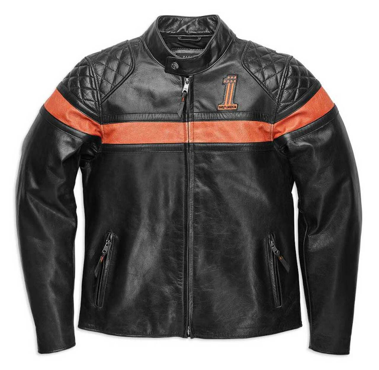 Harley-Davidson Victory Sweep Leather Jacket

