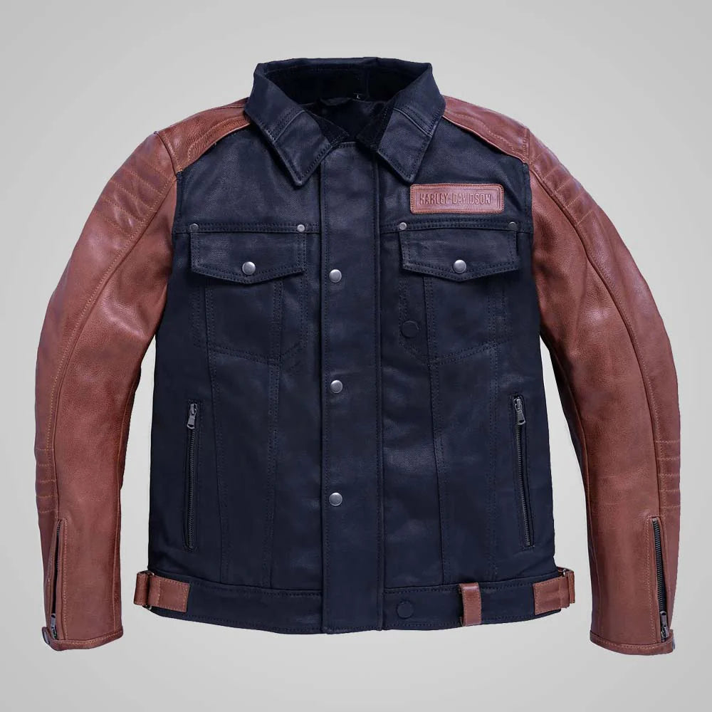 Harley Davidson Jester Armalith Denim Jacket
