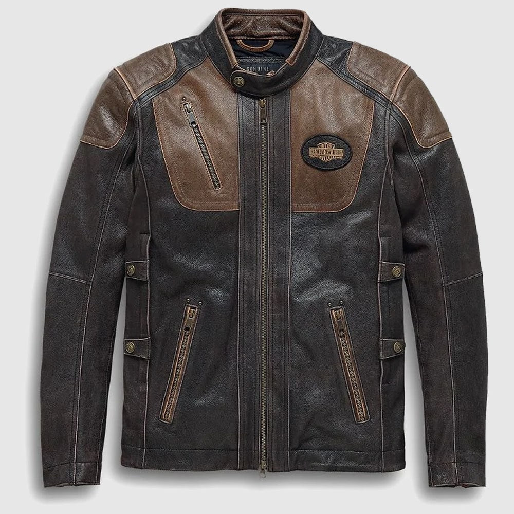 Men’s H-D leather jacket
