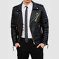 Men’s Leather Biker Jacket

