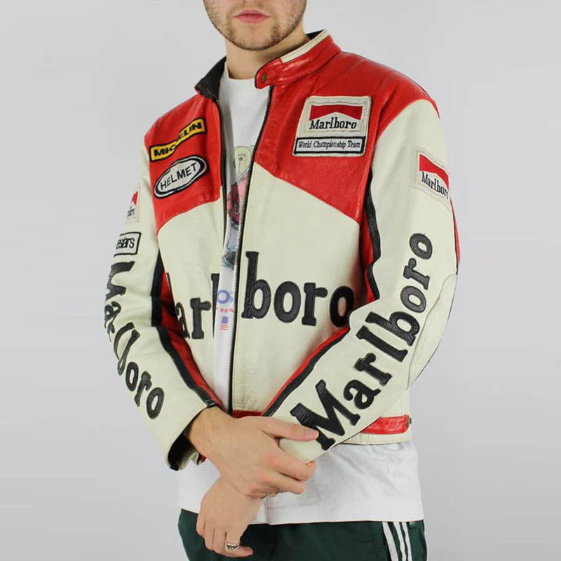 Men’s Marlboro leather jacket
