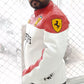 Real leather motorcycle jacket


