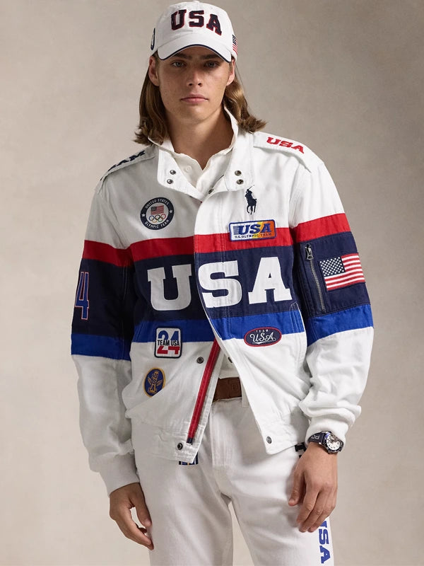 USA flag jacket

