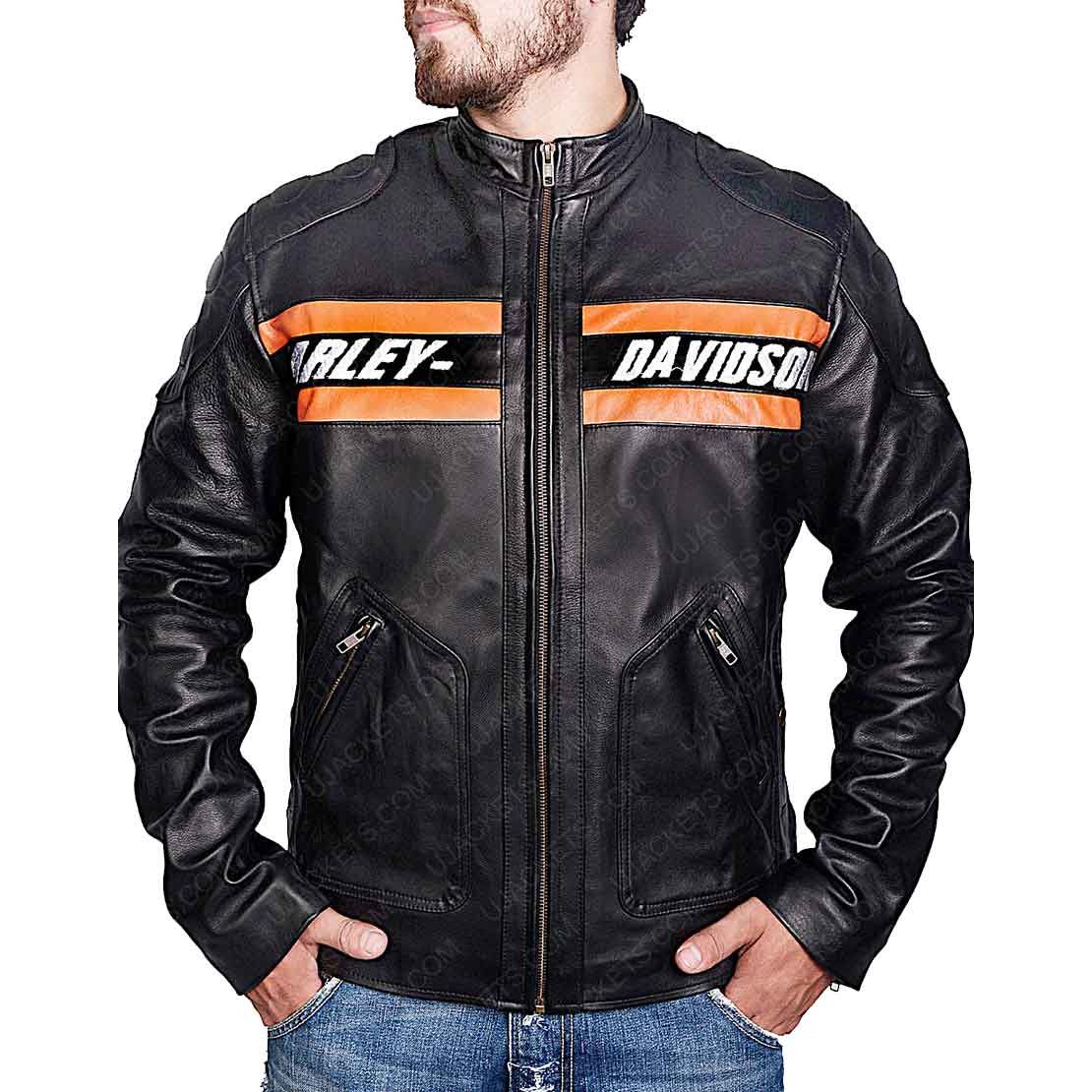 Bill Goldberg leather jacket
