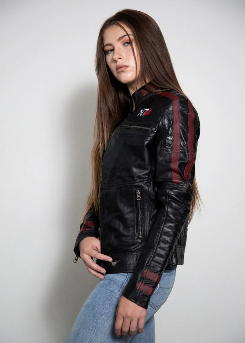 Sci-fi leather jacket
