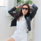 Women’s moto jacket

